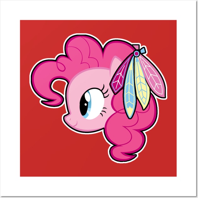 Pinkie Pie (Blackhawks) Wall Art by euryoky